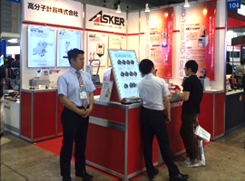 高分子計器株式会社ブース