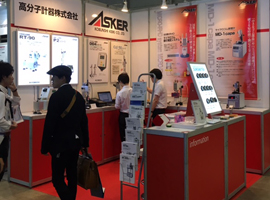 高分子計器株式会社ブース