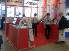 高分子計器株式会社ブース