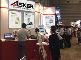 高分子計器株式会社ブース