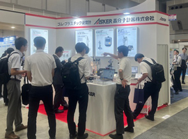 高分子計器株式会社ブース